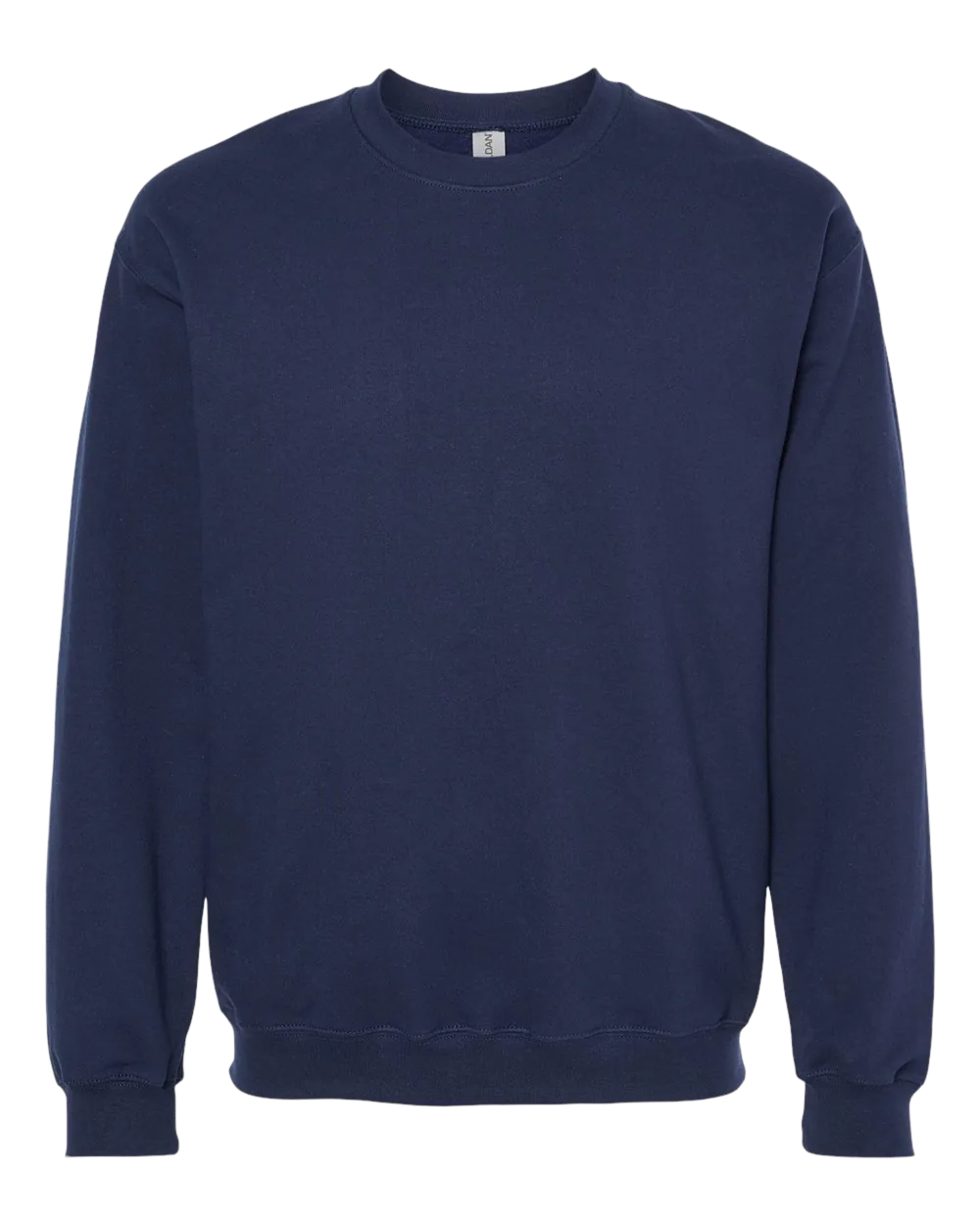 Adult Sweatshirt in navy, front view.